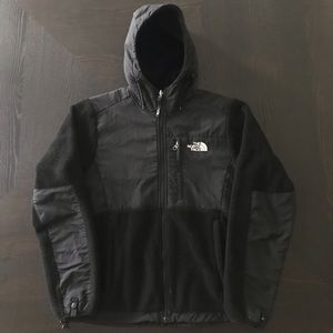 NORTHFACE DENALI HOODED FLEECE JACKET SIZE S